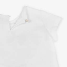 Monnalisa-Girls Pure Cotton Kitty Tee | Childrensalon Outlet