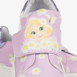 Monnalisa-Girls Purple Disney Velcro Trainers | Childrensalon Outlet