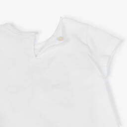 Monnalisa-Girls Red Bow Sparkle Tee | Childrensalon Outlet