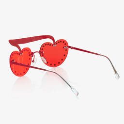 Monnalisa-Girls Red Cherry Sunglasses | Childrensalon Outlet