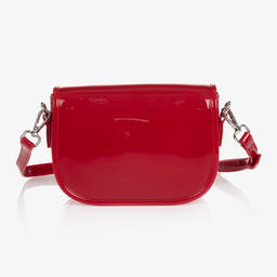 Monnalisa-Красная резиновая сумка с простежкой (19см) | Childrensalon Outlet