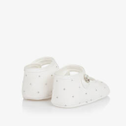 Monnalisa-Girls' Sparkling White Pre-Walkers | Childrensalon Outlet