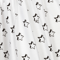 Monnalisa-Girls White Cotton Dress | Childrensalon Outlet