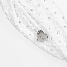 Monnalisa-Белая повязка на голову с вышивкой | Childrensalon Outlet