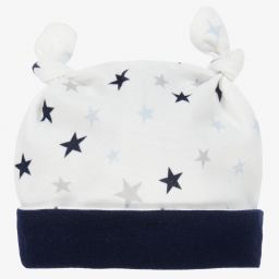 موناليزا-قبعة قطن لون عاجي للأطفال | Childrensalon Outlet