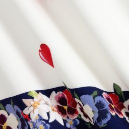 Monnalisa-Ivory Disney Jersey Dress | Childrensalon Outlet