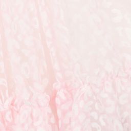 Monnalisa-Ivory & Pink Tulle Skirt Dress | Childrensalon Outlet