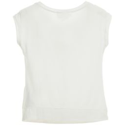 Monnalisa Шик-Ivory Skirt and Top Set | Childrensalon Outlet