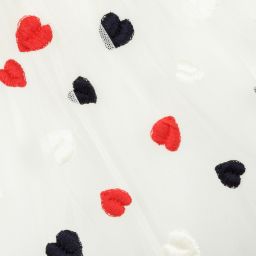 Monnalisa-Юбка из тюля цвета слоновой кости | Childrensalon Outlet