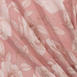 Monnalisa Chic-Long Pink Chiffon Dress | Childrensalon Outlet