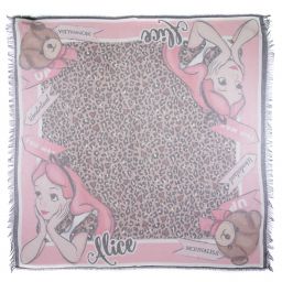 Monnalisa-Pink Disney Scarf (72cm) | Childrensalon Outlet