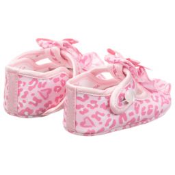 Monnalisa-Pink Leopard Pre-Walkers | Childrensalon Outlet
