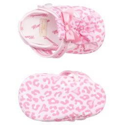 Monnalisa-Pink Leopard Pre-Walkers | Childrensalon Outlet