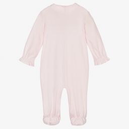 Monnalisa-Розовый комбинезон с медвежатами | Childrensalon Outlet