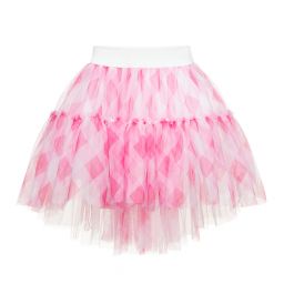 Monnalisa-Pink Tulle Skirt | Childrensalon Outlet