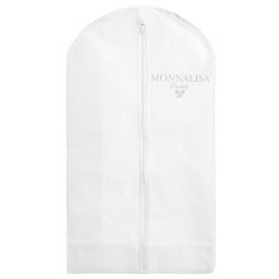 Monnalisa Couture-Pink Viscose & Silk Dress | Childrensalon Outlet