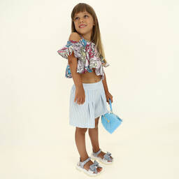 Monnalisa-Purple Bugs Bunny & Lola Top | Childrensalon Outlet