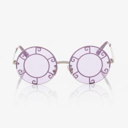 Monnalisa-Фиолетовые солнцезащитные очки с футляром (UV400) | Childrensalon Outlet
