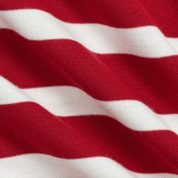 Monnalisa-Red & White Striped Disney Top | Childrensalon Outlet