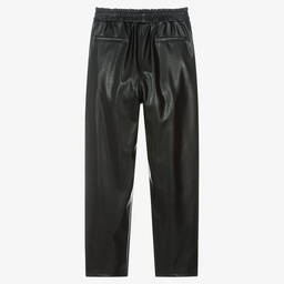Monnalisa-Teen Faux Leather Trousers | Childrensalon Outlet