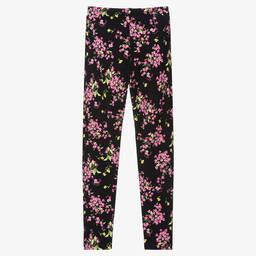 Monnalisa-Черные легинсы для подростков | Childrensalon Outlet