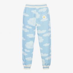 Monnalisa-Голубые джоггеры с облаками для подростков | Childrensalon Outlet