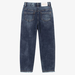 Monnalisa-Синие джинсы для девочек-подростков | Childrensalon Outlet