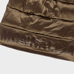 Monnalisa-Teen Girls Brown Puffer Coat | Childrensalon Outlet