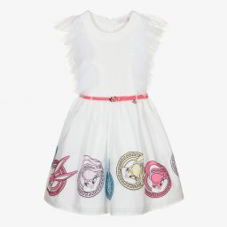 Monnalisa-Teen Girls Bugs Bunny Dress | Childrensalon Outlet