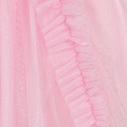 Monnalisa Шик-Розовое платье из тюля с блестками для девочек-подростков | Childrensalon Outlet