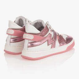 Monnalisa-Teen Girls High-Top Trainers | Childrensalon Outlet