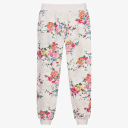 Monnalisa-Кремовые джоггеры для девочек-подростков | Childrensalon Outlet