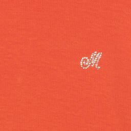 Monnalisa-Оранжевый топ из вискозы для девочек-подростков | Childrensalon Outlet