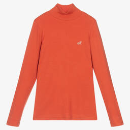 Monnalisa-Оранжевый топ из вискозы для девочек-подростков | Childrensalon Outlet