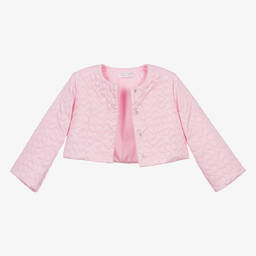 Monnalisa-جاكيت كروب لون زهري للمراهقات | Childrensalon Outlet