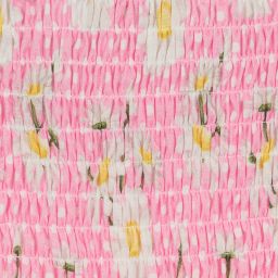 Monnalisa-Розовый топ с ромашками для подростков | Childrensalon Outlet