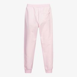 Monnalisa-Розовые джоггеры с цветами для подростков | Childrensalon Outlet