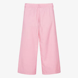 Monnalisa-Teen Girls Pink Rhinestone Trousers | Childrensalon Outlet