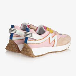 Monnalisa-Teen Girls Pink Trainers | Childrensalon Outlet