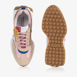 Monnalisa-Teen Girls Pink Trainers | Childrensalon Outlet