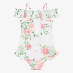 Monnalisa-Купальник с розами для девочек-подростков | Childrensalon Outlet