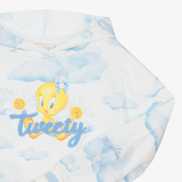 Monnalisa-Teen Girls Tweety Hoodie | Childrensalon Outlet