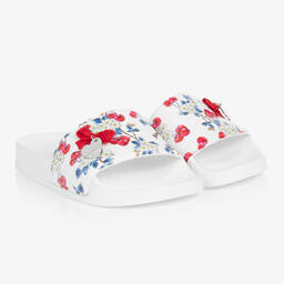 Fila floral slides deals