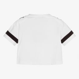 Monnalisa-Белый футбольный топ для девочек-подростков | Childrensalon Outlet