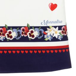 Monnalisa-Teen Ivory Disney Shift Dress | Childrensalon Outlet