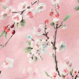 Monnalisa-جوغرز تينز بناتي قطن جيرسي لون زهري بطبعة ورود | Childrensalon Outlet