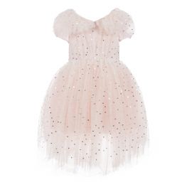 Monnalisa Кутюр-Teen Pink Tulle & Sequin Dress | Childrensalon Outlet