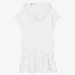 Monnalisa-Teen White Bugs Bunny Top | Childrensalon Outlet