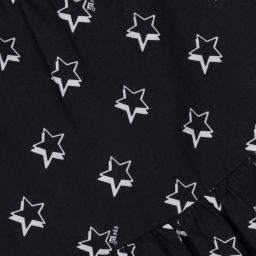 Monnalisa-Черное хлопковое платье | Childrensalon Outlet