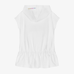 Monnalisa-White Bugs Bunny & Lola Top | Childrensalon Outlet